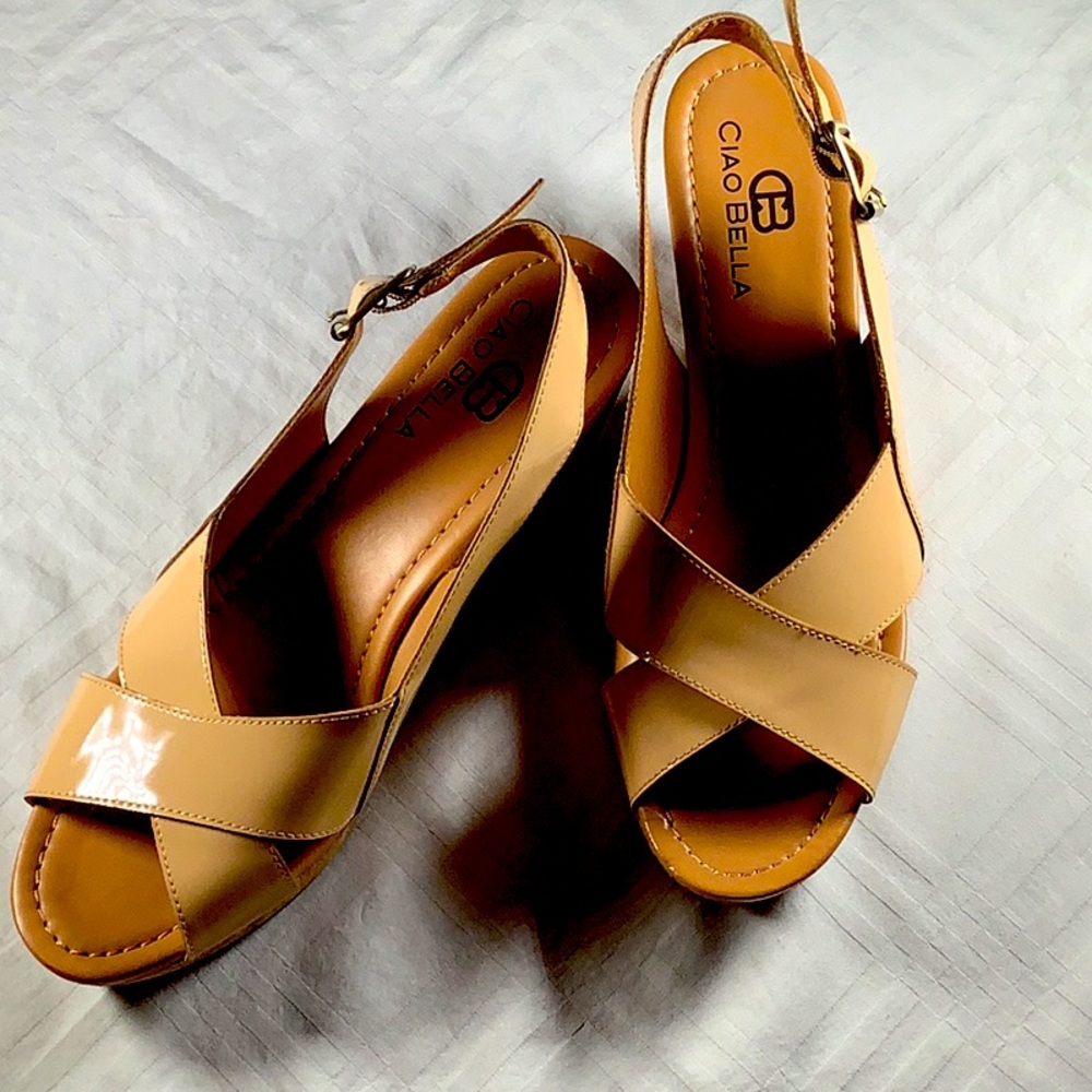 Ciao Bella wedge heels